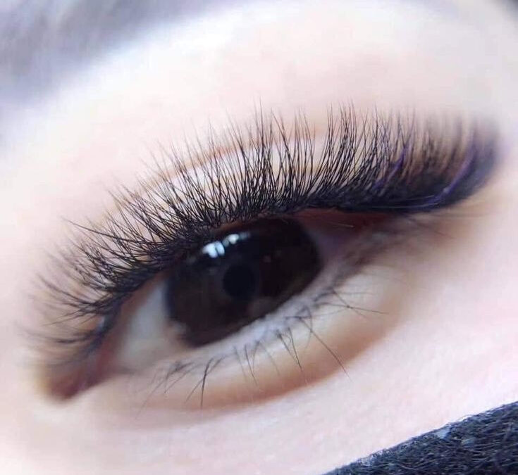 cách nối mi mega volume