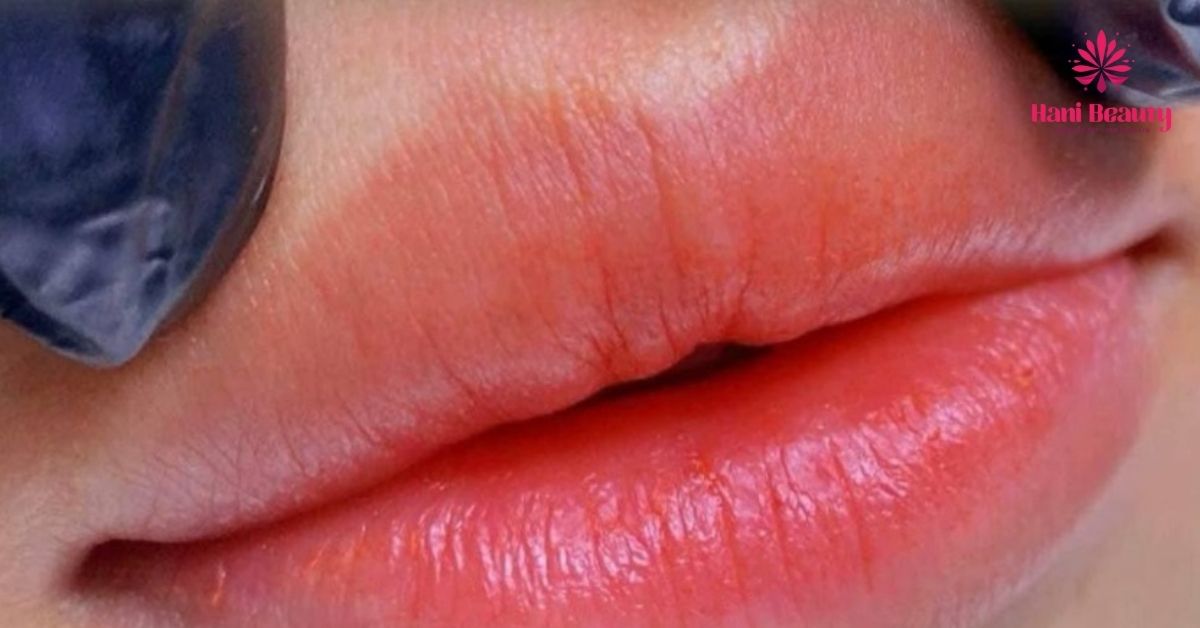 Kỹ thuật viên chuyên nghiệp thực hiện phun môi an toàn, đảm bảo không sưng tấy