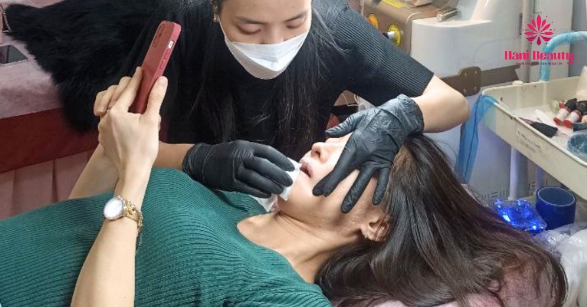 Quy trình 10 bước chuẩn y khoa của dịch vụ phun xăm thẩm mỹ chuyên nghiệp không sưng